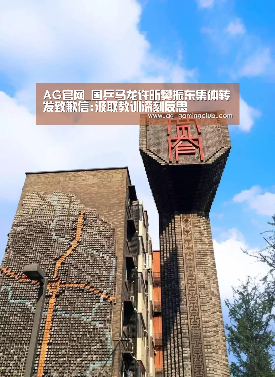 AG官网_国乒马龙许昕樊振东集体转发致歉信:汲取教训深刻反思(图2) AG娱乐